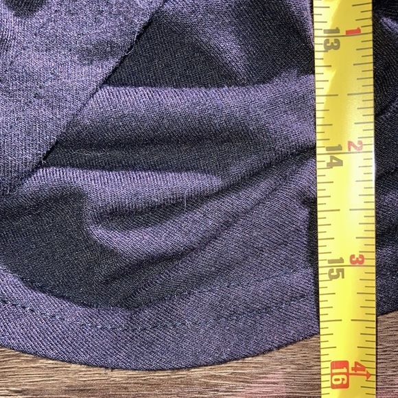 Missufe Women's Athletic Long Sleeve Shirts Cross Wrap Workout Small Crop Top - Picture 6 of 8